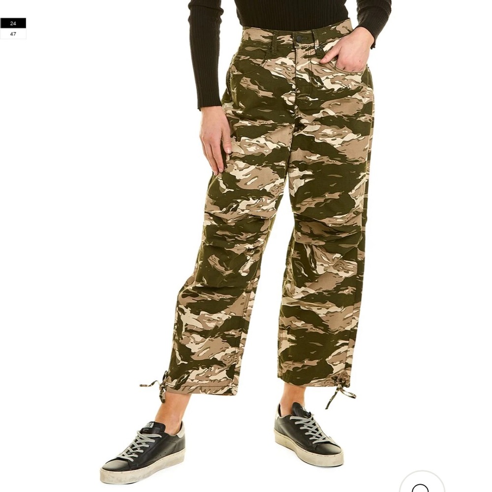 NWT GOOD AMERICAN CARGO PANTS SIZE 00 - Picture 1 of 3